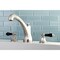 Kingston Brass Roman Tub Faucet, Brushed Nickel, Deck Mount KS4328PKL - alternate 2